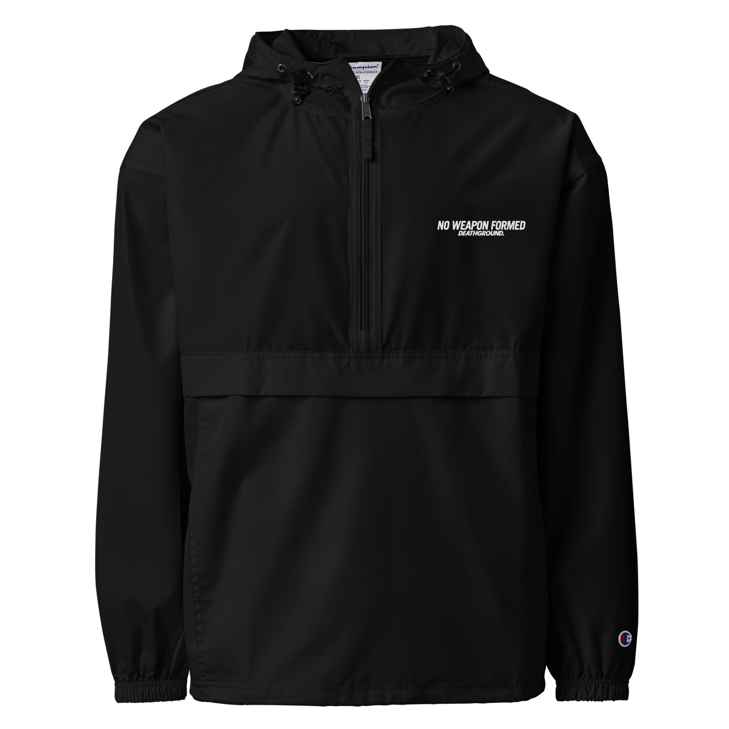 NO WEAPON FORMED WATER RESISTANT PULLOVER JACKET