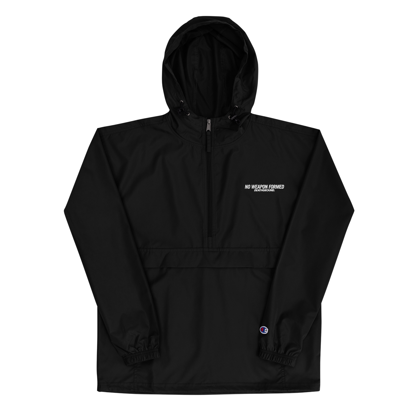 NO WEAPON FORMED WATER RESISTANT PULLOVER JACKET
