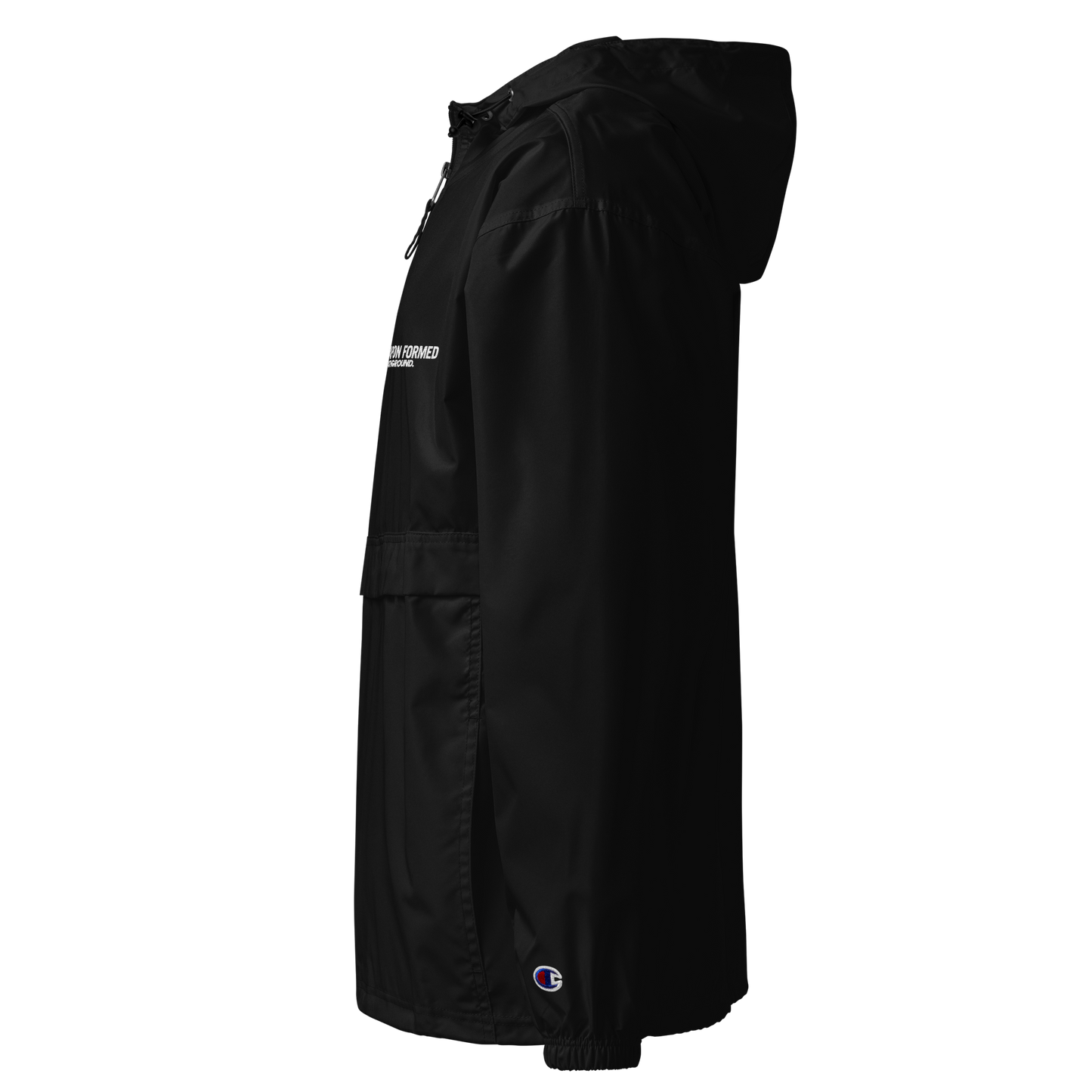 NO WEAPON FORMED WATER RESISTANT PULLOVER JACKET