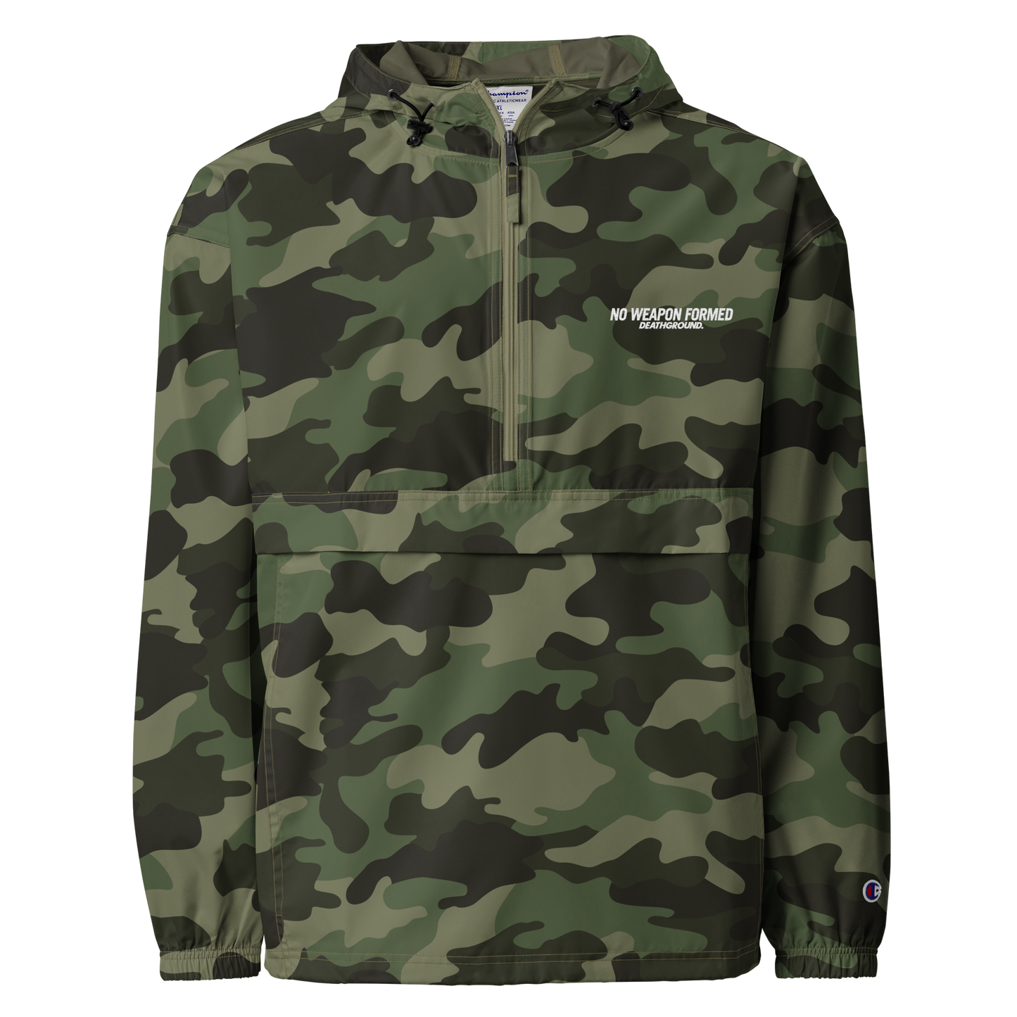 NO WEAPON FORMED WATER RESISTANT PULLOVER JACKET