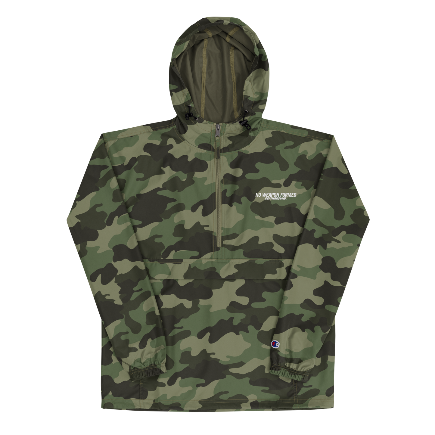 NO WEAPON FORMED WATER RESISTANT PULLOVER JACKET