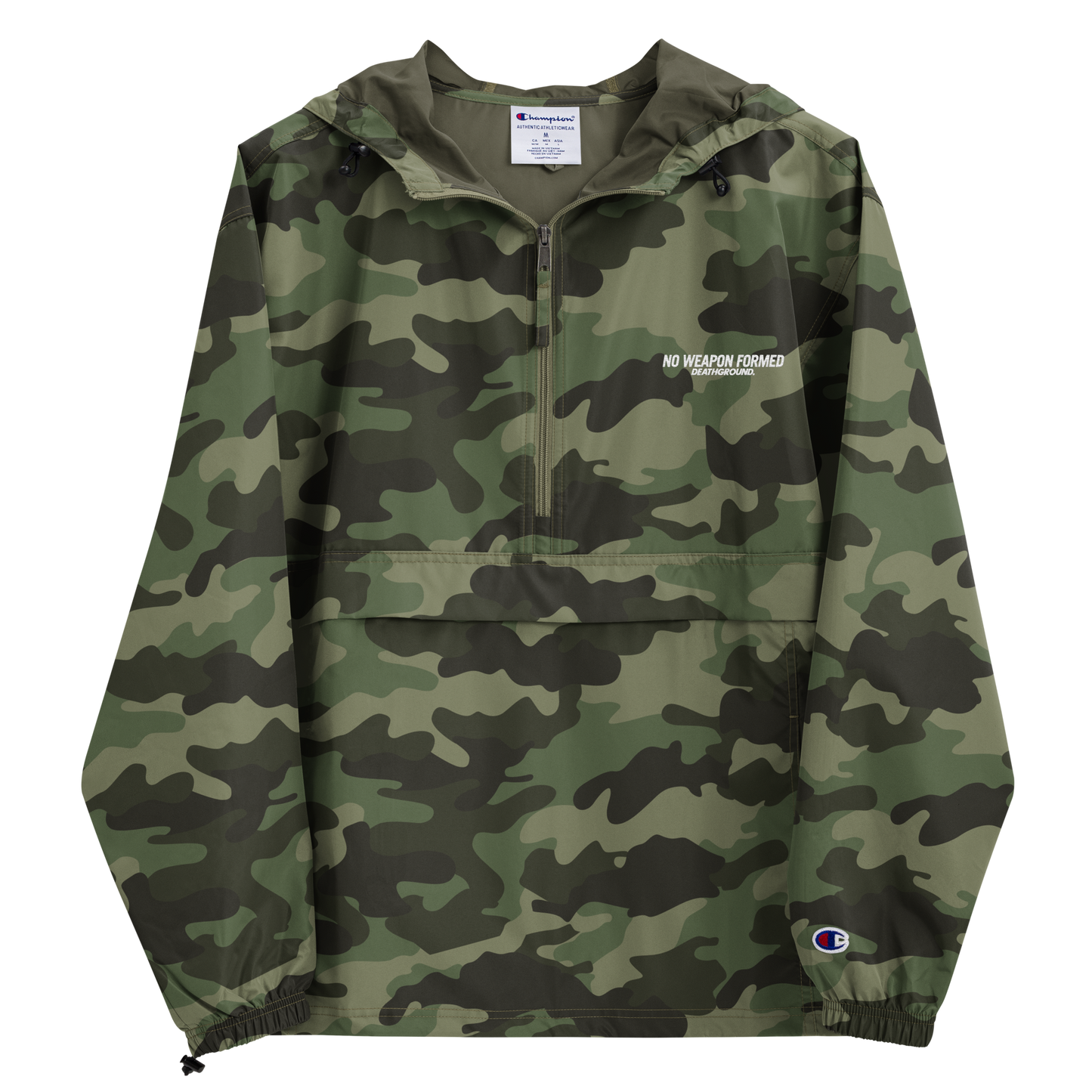 NO WEAPON FORMED WATER RESISTANT PULLOVER JACKET
