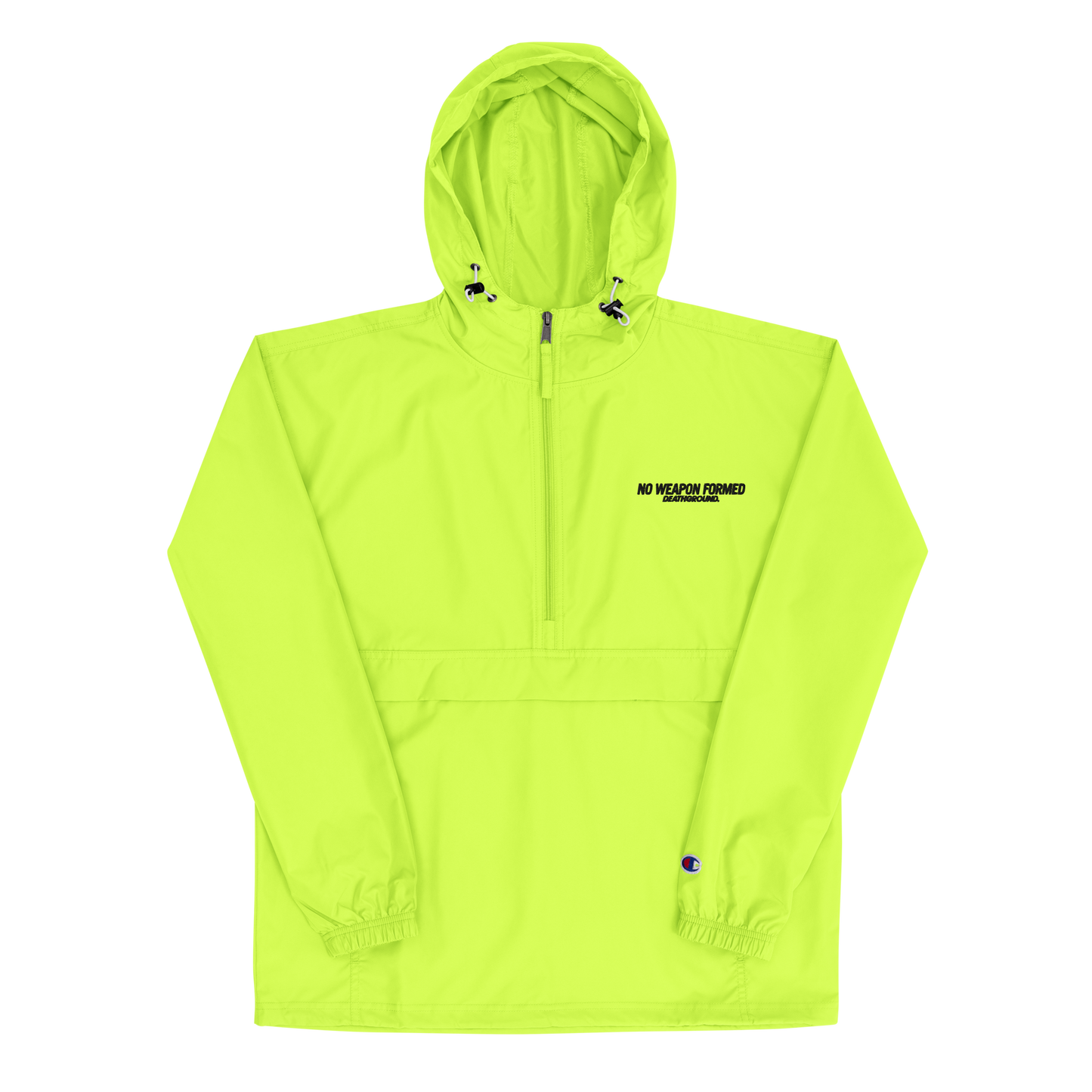 NO WEAPON FORMED WATER RESISTANT PULLOVER JACKET