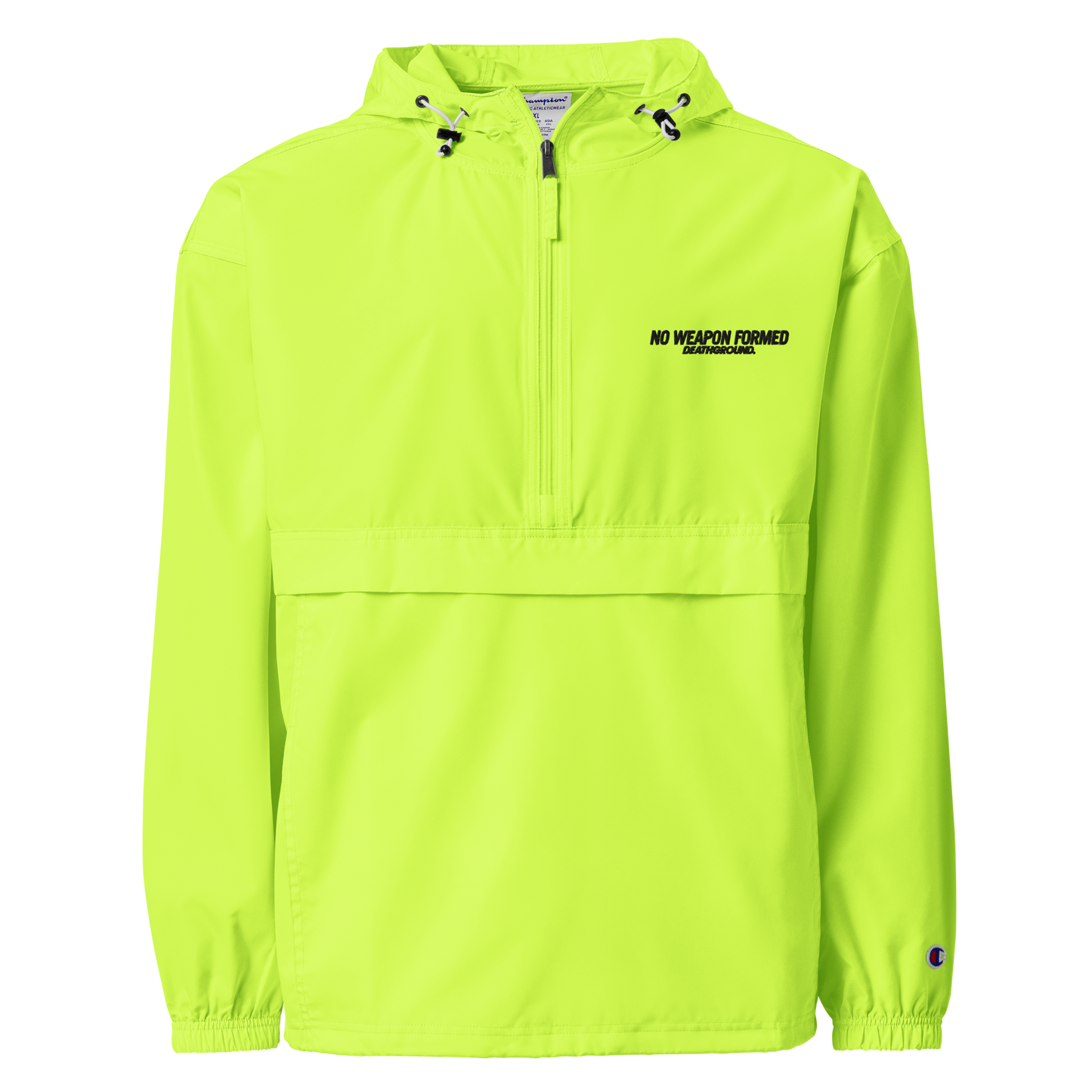 NO WEAPON FORMED WATER RESISTANT PULLOVER JACKET