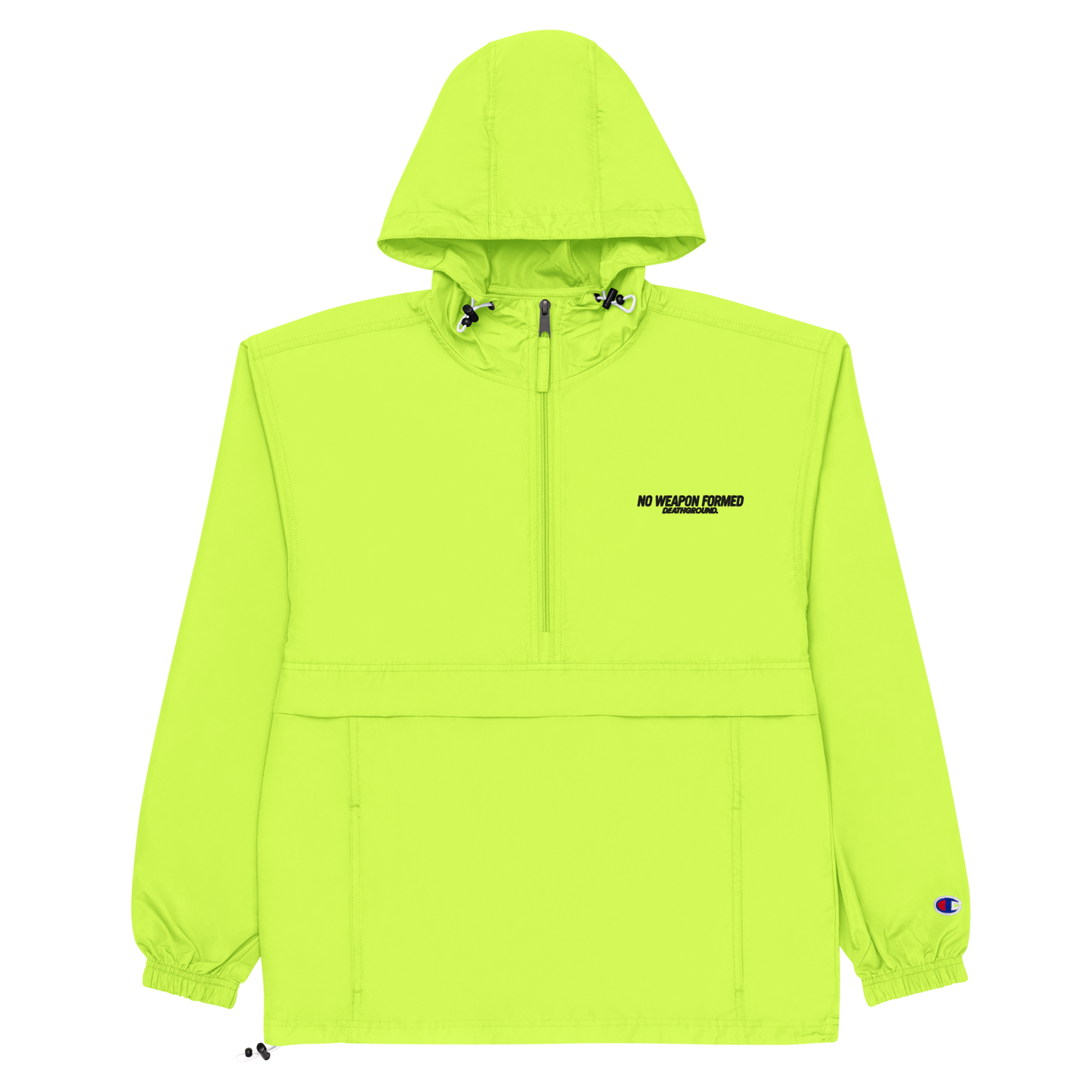 NO WEAPON FORMED WATER RESISTANT PULLOVER JACKET