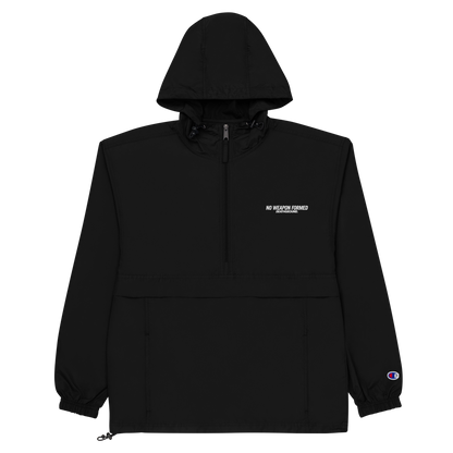 NO WEAPON FORMED WATER RESISTANT PULLOVER JACKET