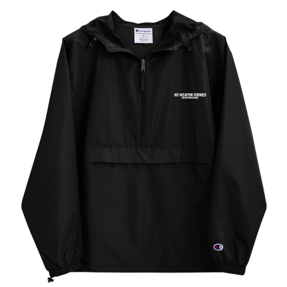 NO WEAPON FORMED WATER RESISTANT PULLOVER JACKET