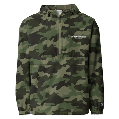 NO WEAPON FORMED WATER RESISTANT PULLOVER JACKET