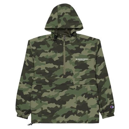 NO WEAPON FORMED WATER RESISTANT PULLOVER JACKET
