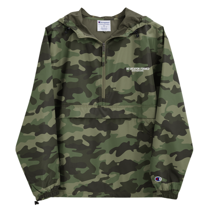 NO WEAPON FORMED WATER RESISTANT PULLOVER JACKET
