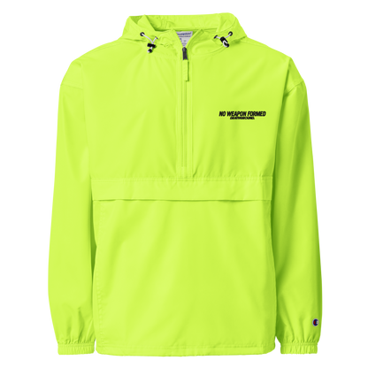 NO WEAPON FORMED WATER RESISTANT PULLOVER JACKET