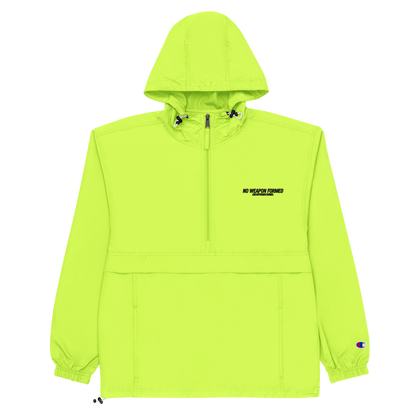 NO WEAPON FORMED WATER RESISTANT PULLOVER JACKET