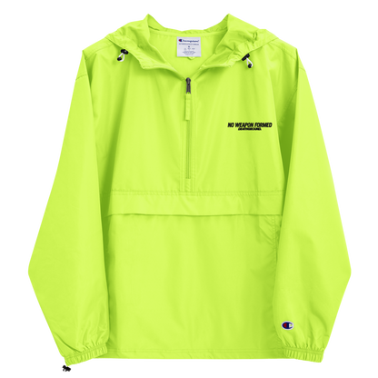 NO WEAPON FORMED WATER RESISTANT PULLOVER JACKET