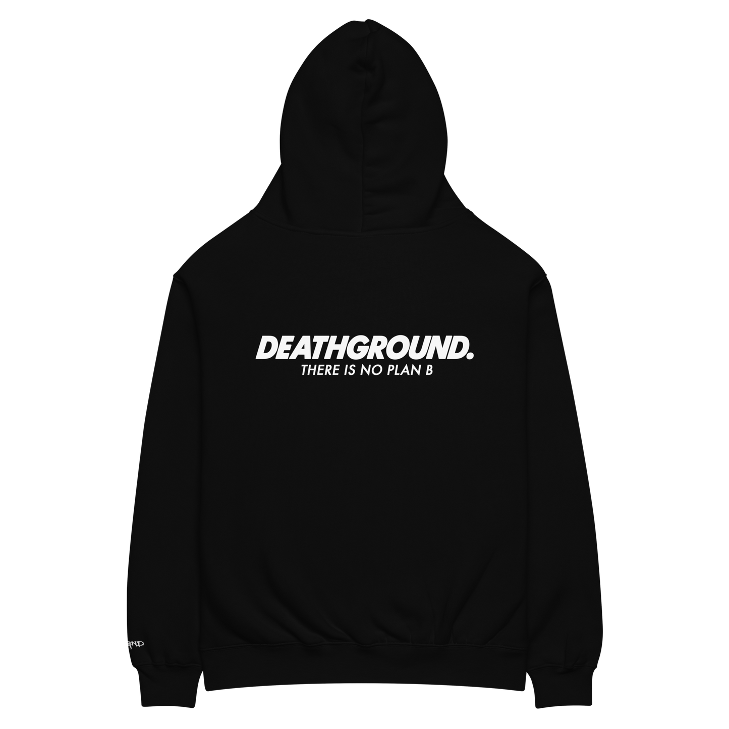 DEATHGROUND STRONG EMBROIDERED HOODIE