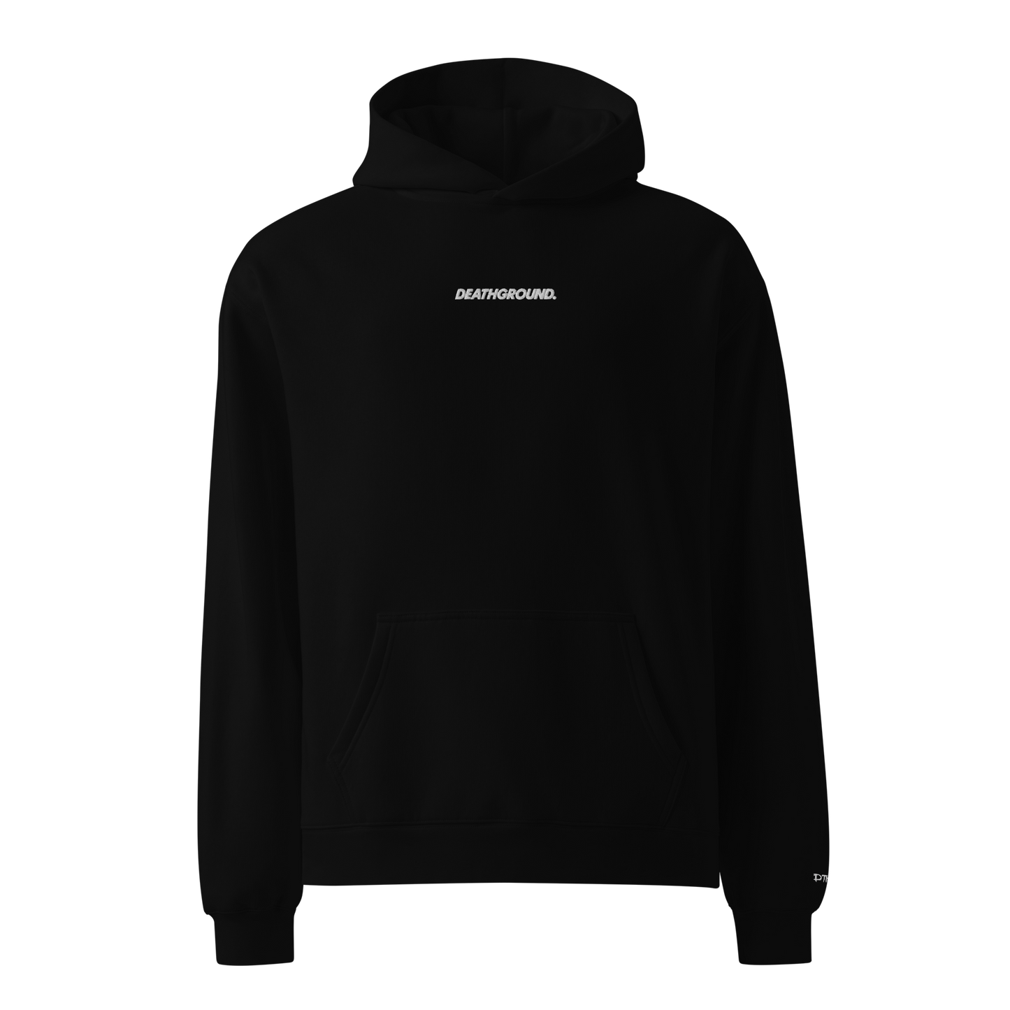 DEATHGROUND STRONG EMBROIDERED HOODIE