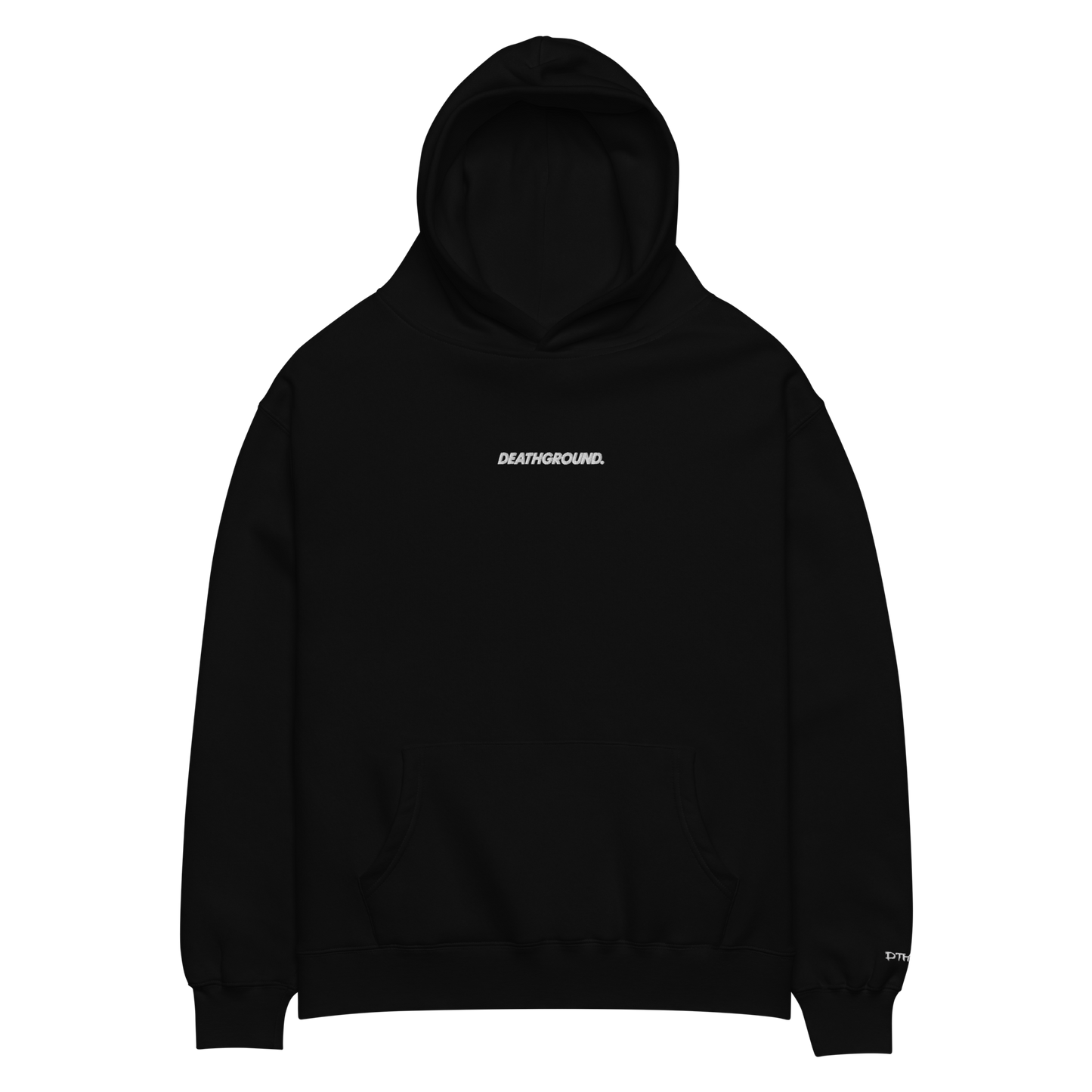 DEATHGROUND STRONG EMBROIDERED HOODIE